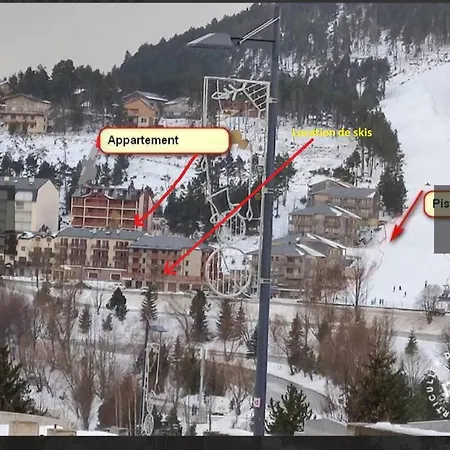 De Standing 4 Personnes, Pied Des Pistes, Parking Appartement Les Angles (Pyrenees-Orientales)