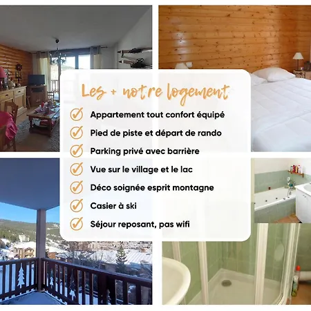 De Standing 4 Personnes, Pied Des Pistes, Parking Appartement