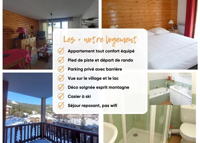 De Standing 4 Personnes, Pied Des Pistes, Parking Διαμέρισμα